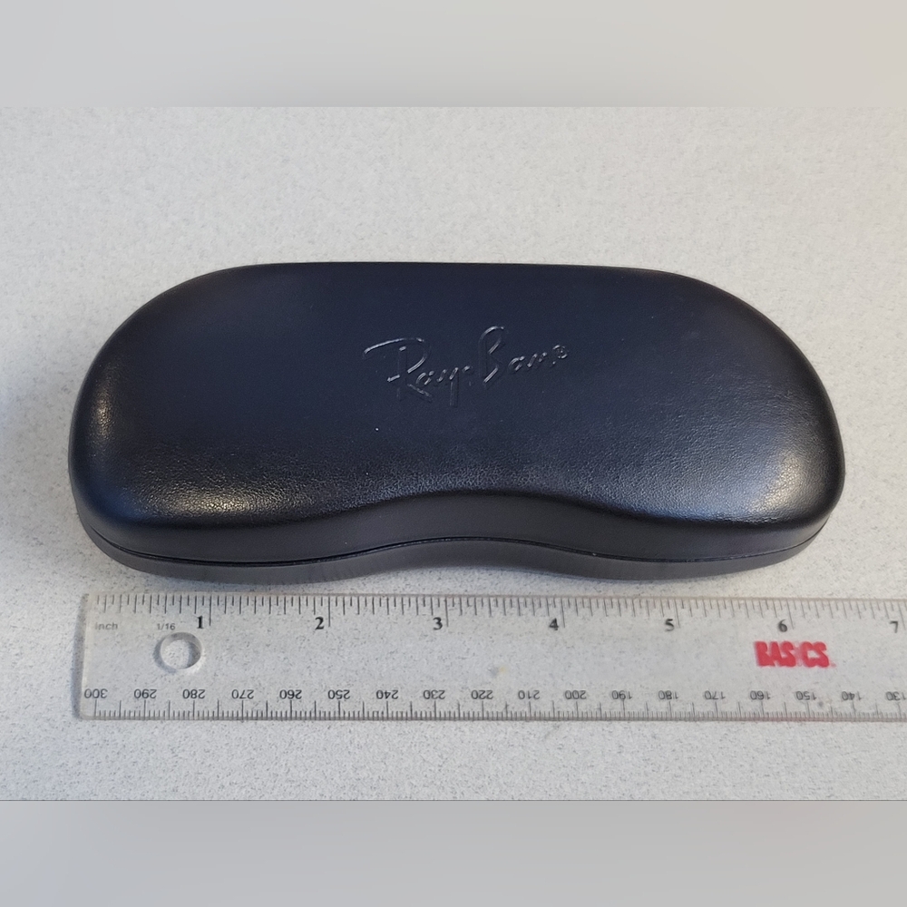 Ray-Ban Sunglasses Hard Case Bausch Lomb Black Glasses Holder
